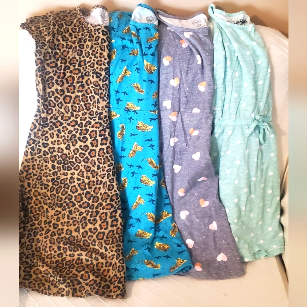Wonder Nation Girls Dresses 3x (10 - 12) AND Basic Editions Girls Dress (14/16)